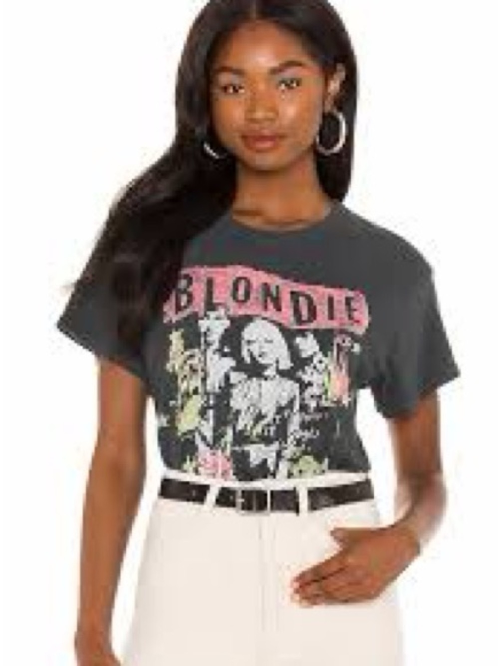 Daydreamer Blondie Sunday Girl Tour Tee Vintage Black Size Medium Debbie Harry